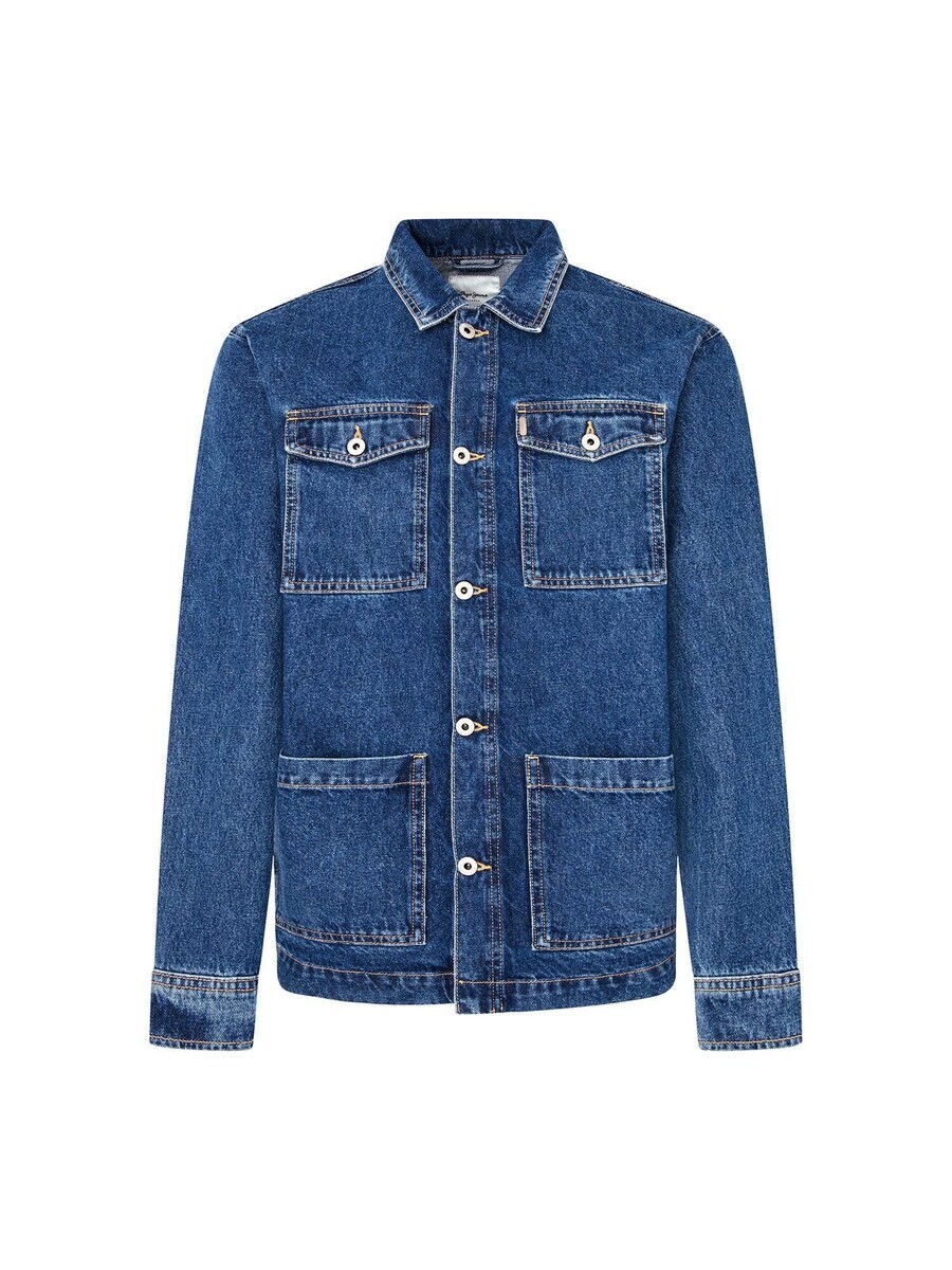 Джинсовая куртка Pepe Jeans Between-Season Jacket, синий деним
Джинсовая куртка Pepe Jeans Between-Season Jacket, синий деним