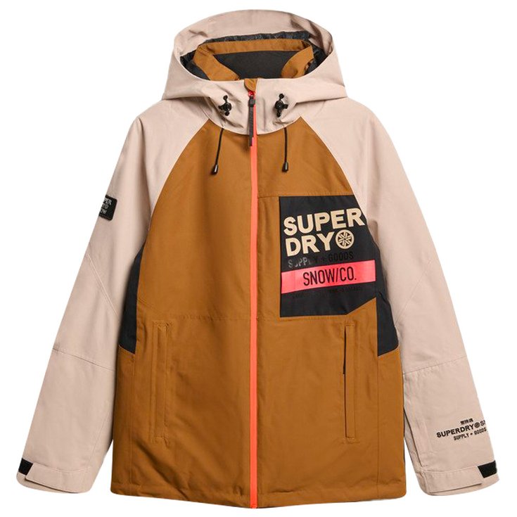 Техническая куртка фристайла, куртка табачно-коричневого цвета - л Superdry
Техническая куртка фристайла, куртка табачно-коричневого цвета - л Superdry