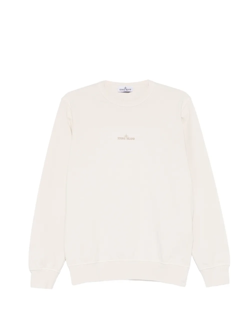 Свитшот с логотипом и круглым вырезом Stone Island Junior, бежевый
Свитшот с логотипом и круглым вырезом Stone Island Junior, бежевый