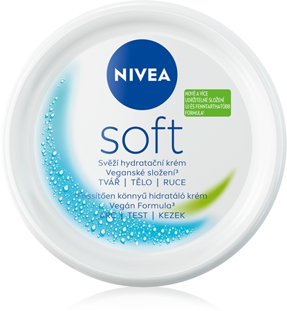 Увлажняющий крем NIVEA Soft, 300 ml
Увлажняющий крем NIVEA Soft, 300 ml