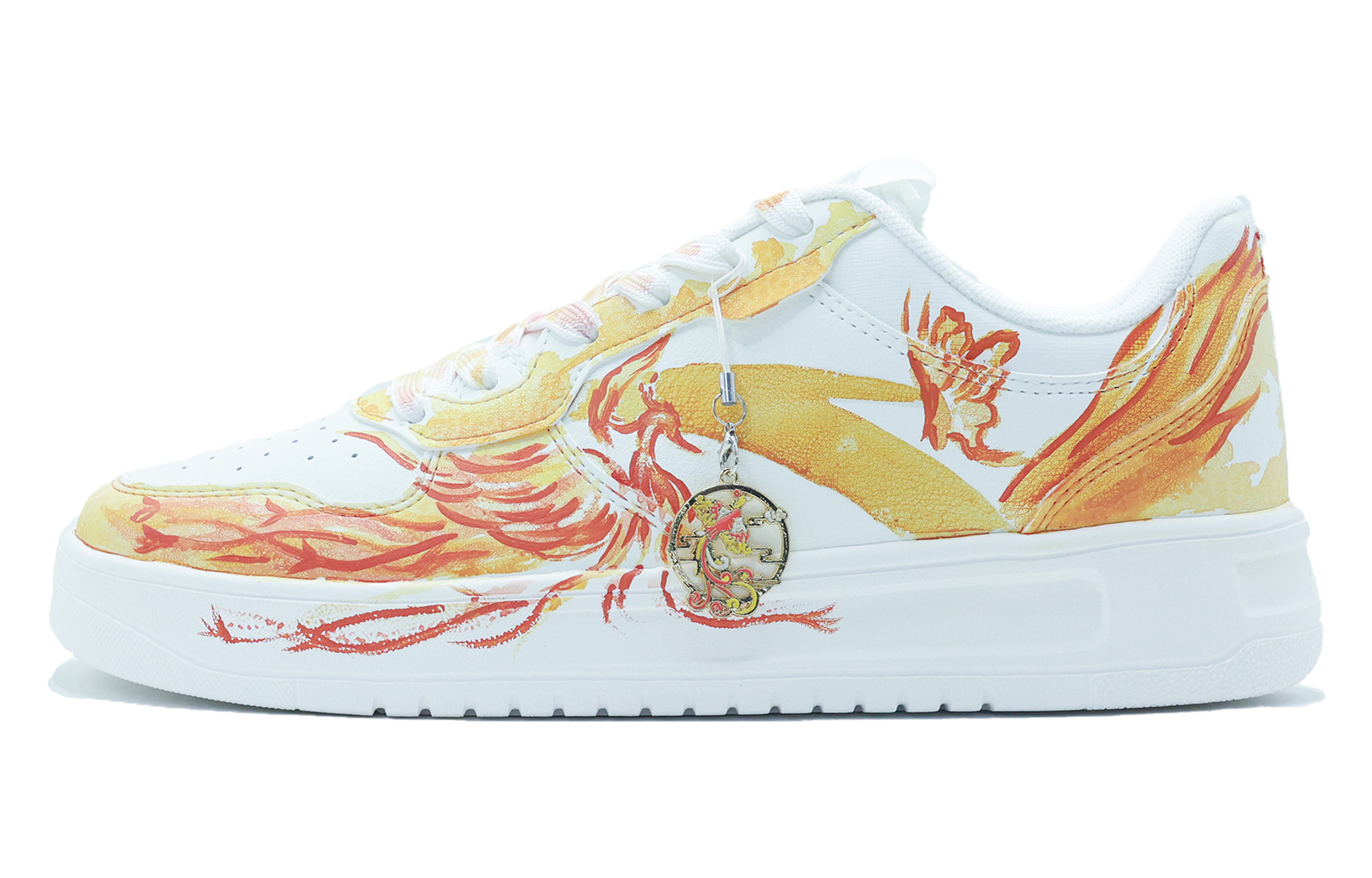 ANTA Противоскользящие низкие кроссовки для скейтбординга, мужские, белые, красные, желтые
ANTA Противоскользящие низкие кроссовки для скейтбординга, мужские, белые, красные, желтые