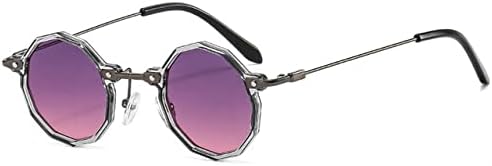 Ретро-солнцезащитные очки в стиле стимпанк, многоугольные линзы, для женщин, прозрачные, цвет океана, UV400. Солнцезащитные очки в стиле панк, градиент, цвет Gray Purple Gray, MTZJH
Ретро-солнцезащитные очки в стиле стимпанк, многоугольные линзы, для женщин, прозрачные, цвет океана, UV400. Солнцезащитные очки в стиле панк, градиент, цвет Gray Purple Gray, MTZJH