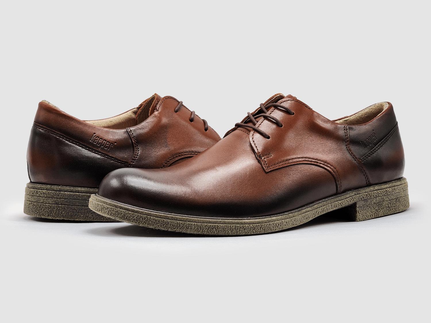 KCR Group Мужские кожаные туфли-оксфорды коричневого цвета
KCR Group Мужские кожаные туфли-оксфорды коричневого цвета