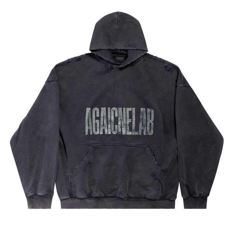 Худи Balenciaga Large Fit Hoodie, Washed Black/Anthracite
Худи Balenciaga Large Fit Hoodie, Washed Black/Anthracite