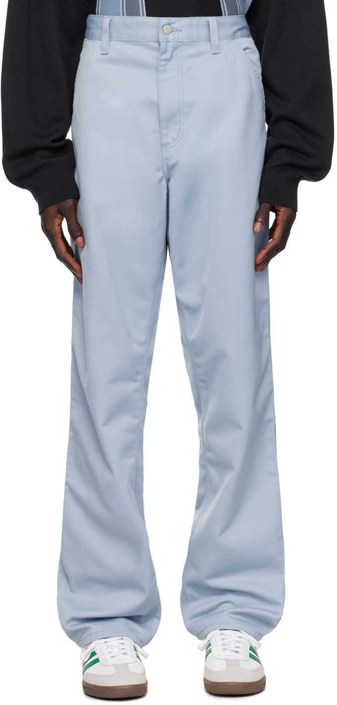 Синие простые брюки Carhartt Work In Progress
Синие простые брюки Carhartt Work In Progress