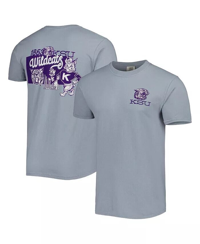 Мужская графитовая футболка Kansas State Wildcats Vault State Comfort Image One, серый
Мужская графитовая футболка Kansas State Wildcats Vault State Comfort Image One, серый