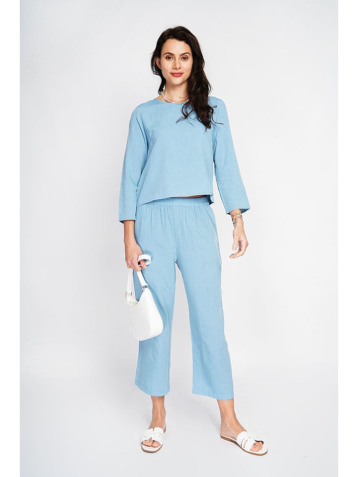 Тканевые брюки William de Faye, светло-синий
Тканевые брюки William de Faye, светло-синий