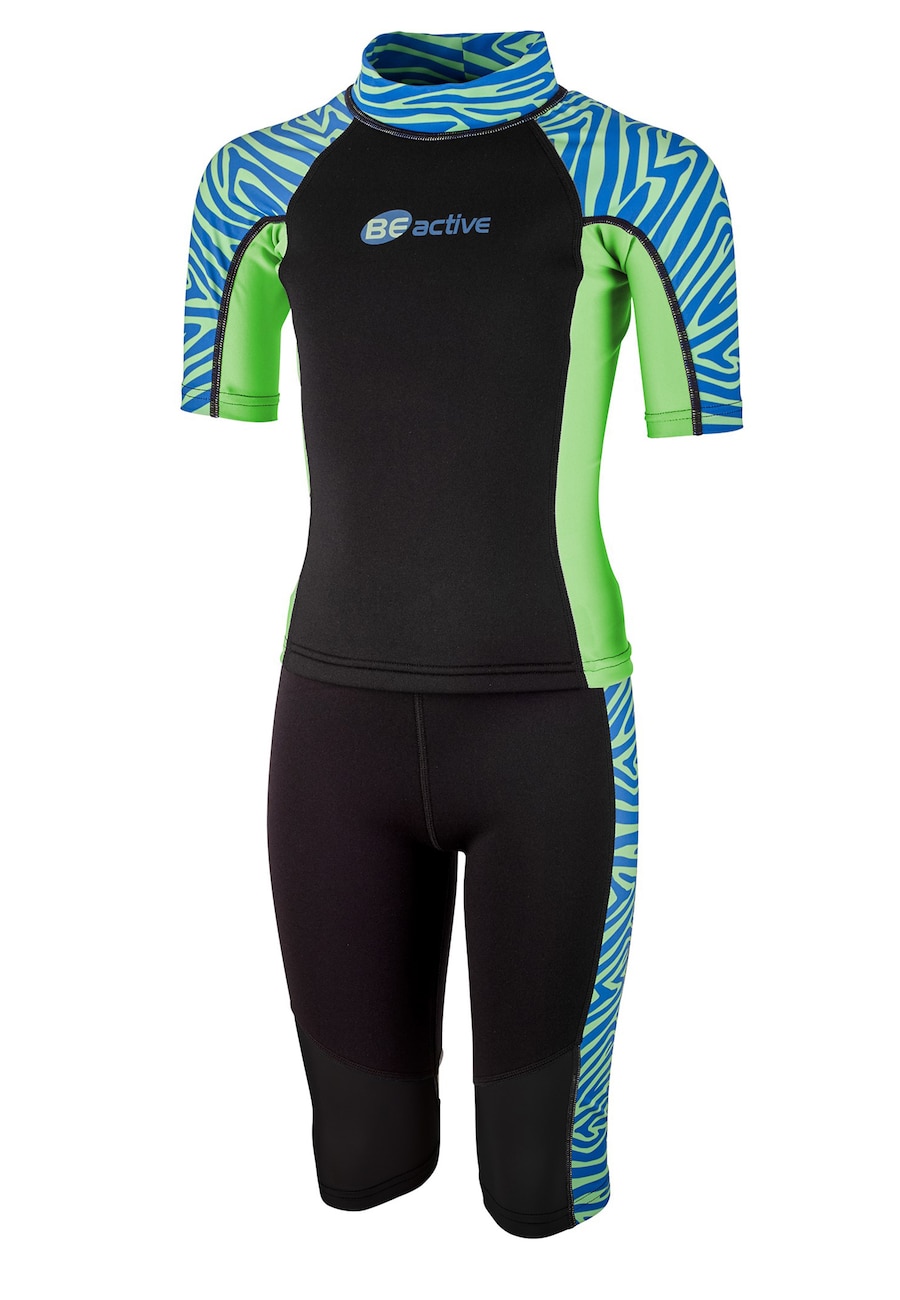 Спортивный купальник BECO the world of aquasports Zebra Vibes, синий/зеленый
Спортивный купальник BECO the world of aquasports Zebra Vibes, синий/зеленый