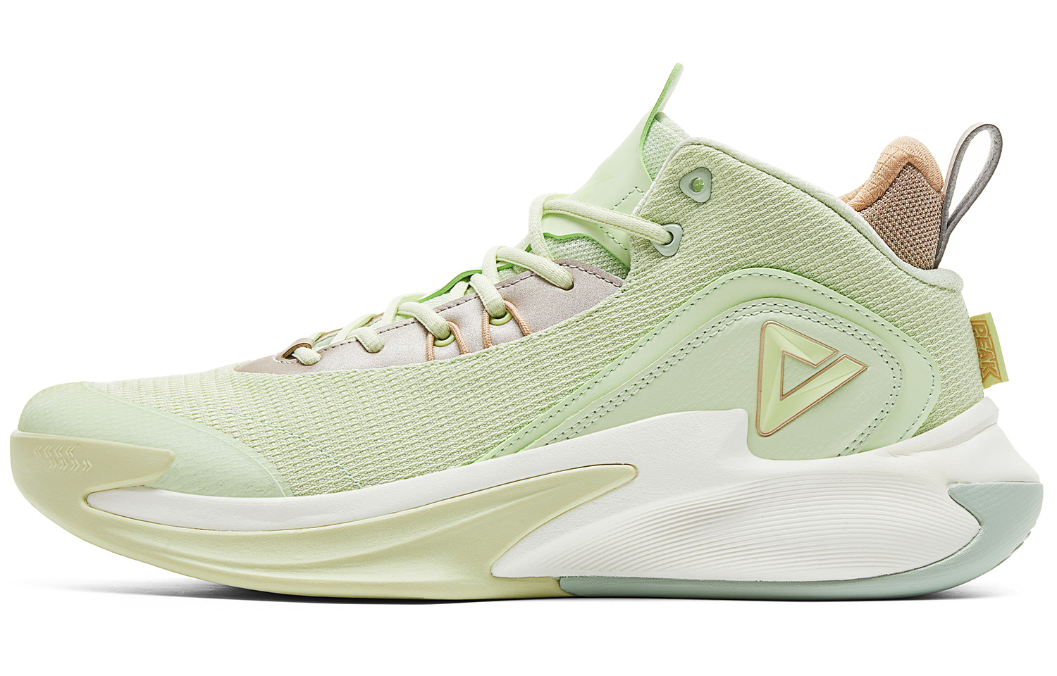 Баскетбольные кроссовки с низким верхом, амортизирующие, с отскоком, увеличивающие высоту, устойчивые к истиранию, нескользящие, цвет "чай-зеленый" для мужчин PEAK, Tea Green
Баскетбольные кроссовки с низким верхом, амортизирующие, с отскоком, увеличивающие высоту, устойчивые к истиранию, нескользящие, цвет "чай-зеленый" для мужчин PEAK, Tea Green