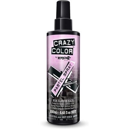 Спрей для временного ухода за цветом Marshmallow 305 мл, Crazy Color
Спрей для временного ухода за цветом Marshmallow 305 мл, Crazy Color