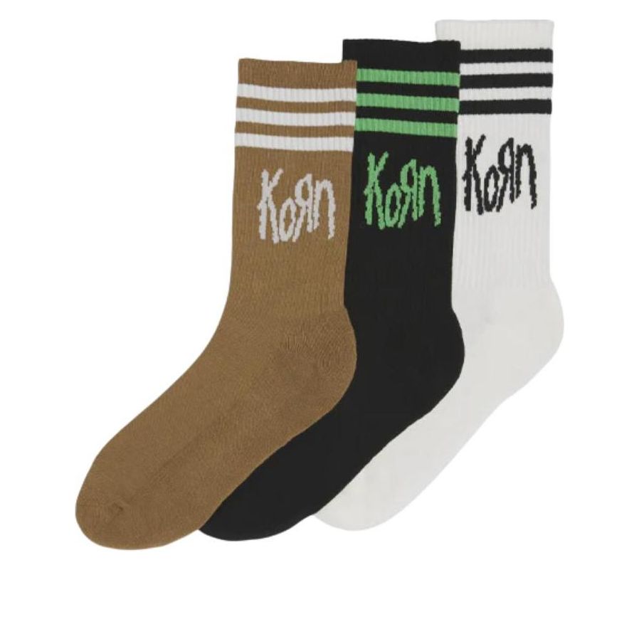 Носки adidas x Korn Socks 3 Pack 'White Black Brown' IW7522, разноцветный 
Носки adidas x Korn Socks 3 Pack 'White Black Brown' IW7522, разноцветный
