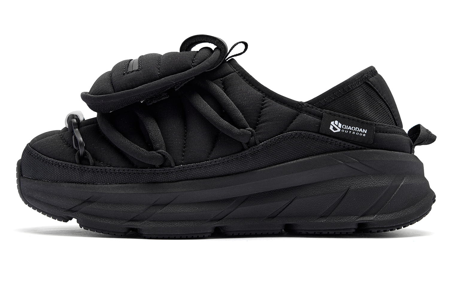 QIAODAN Низкие повседневные туфли Ode, черные, мужские 
QIAODAN Низкие повседневные туфли Ode, черные, мужские