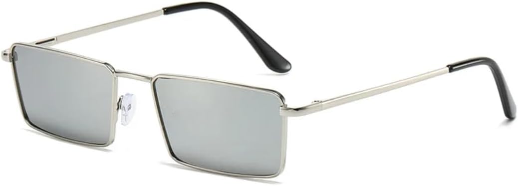 Винтажные металлические маленькие солнцезащитные очки для мужчин и женщин в стиле ретро, стильные солнцезащитные очки для женщин с защитой от УФ-излучения UV400 VRTRFFTR, Silver-silvermirror
Винтажные металлические маленькие солнцезащитные очки для мужчин и женщин в стиле ретро, стильные солнцезащитные очки для женщин с защитой от УФ-излучения UV400 VRTRFFTR, Silver-silvermirror