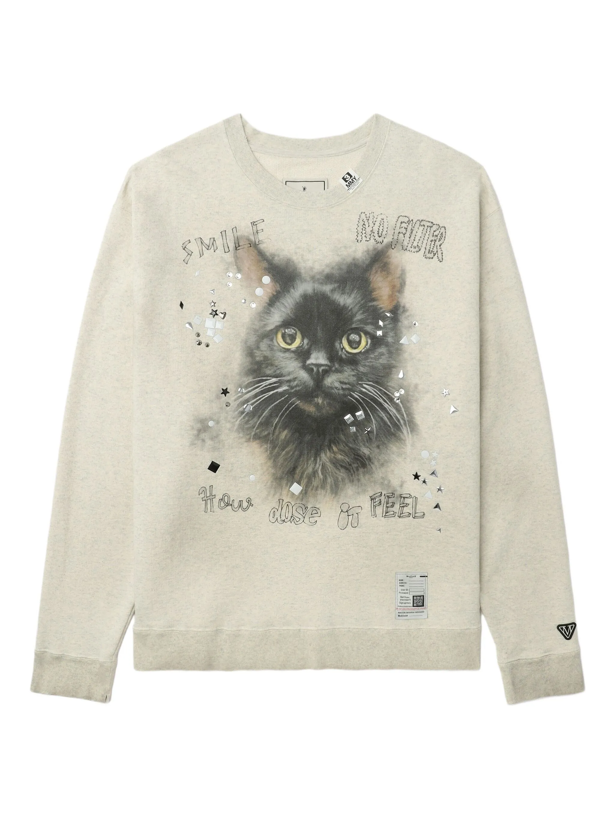 Толстовка с графичным принтом Maison Mihara Yasuhiro, белый
Толстовка с графичным принтом Maison Mihara Yasuhiro, белый