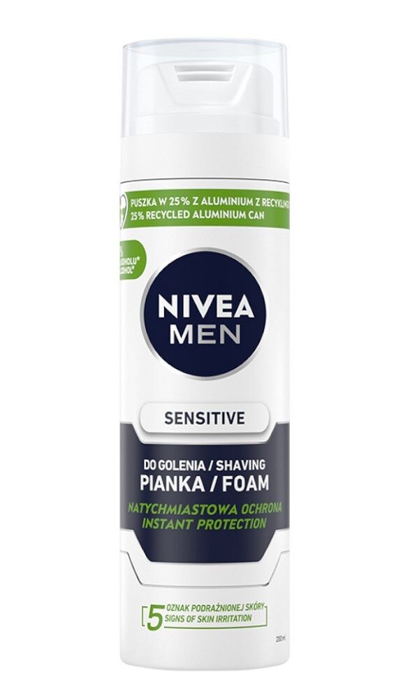 Nivea Men Sensitive крем для бритья, 200 ml
Nivea Men Sensitive крем для бритья, 200 ml