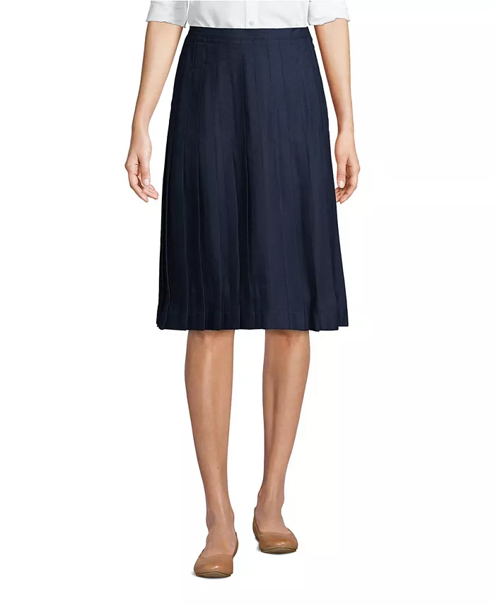 Женская плиссированная юбка ниже колена Lands' End, коричневый/бежевый
Женская плиссированная юбка ниже колена Lands' End, коричневый/бежевый