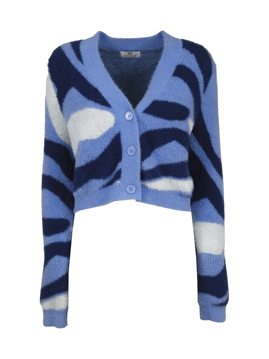 Вязаный кардиган Influencer, синий
Вязаный кардиган Influencer, синий