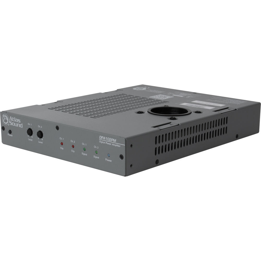 AtlasIED DPA-102PM Networkable 2-Channel Power DPA-102PM
AtlasIED DPA-102PM Networkable 2-Channel Power DPA-102PM