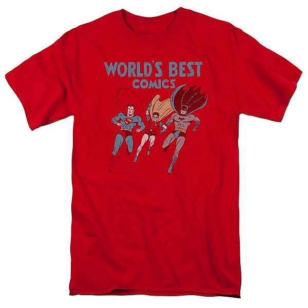 Футболка с коротким рукавом Justice League of America Worlds Best Licensed Character
Футболка с коротким рукавом Justice League of America Worlds Best Licensed Character