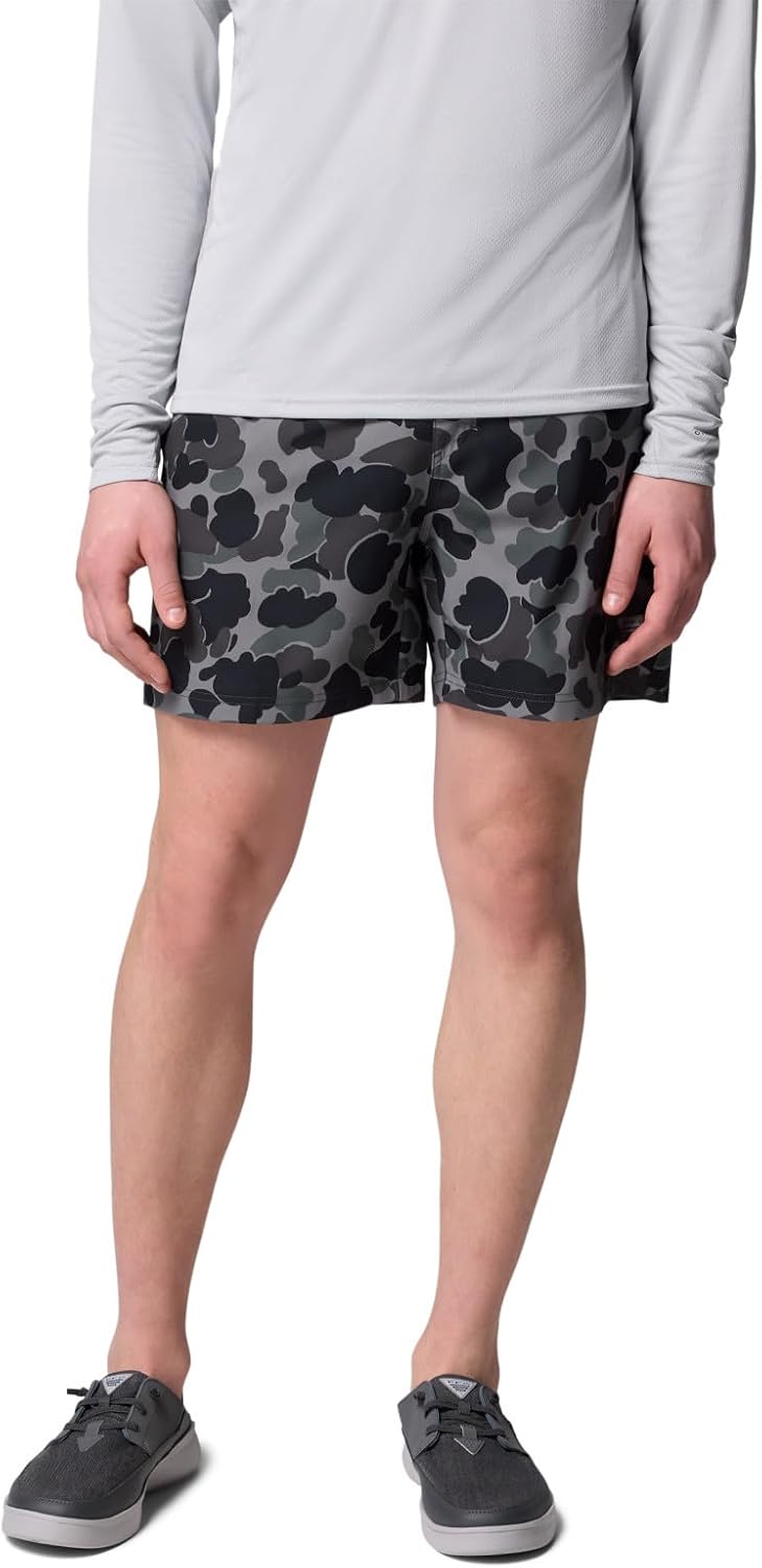 Columbia мужские шорты PFG Rambler Water, Black Deltahunter Camo
Columbia мужские шорты PFG Rambler Water, Black Deltahunter Camo