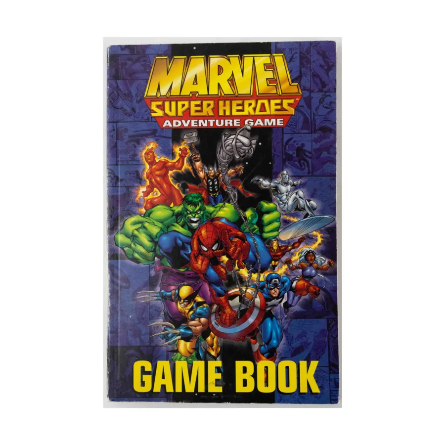 Marvel Super Heroes Adventure Game - Game Book Only!, Marvel Super Heroes - SAGA (TSR), мягкая обложка
Marvel Super Heroes Adventure Game - Game Book Only!, Marvel Super Heroes - SAGA (TSR), мягкая обложка