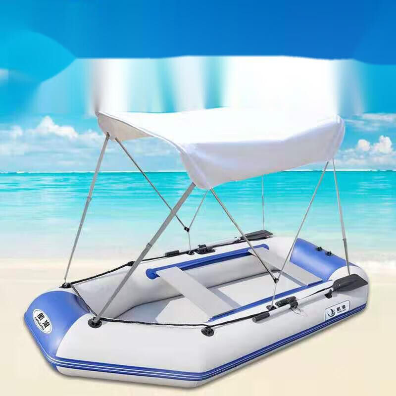 Надувная лодка на 4 человека Hanglang, 260х120см, белый/синий
Надувная лодка на 4 человека Hanglang, 260х120см, белый/синий