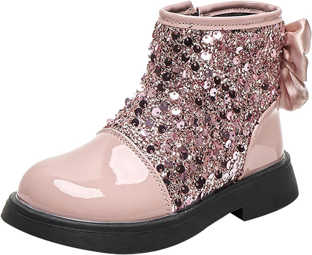 Детские ботинки для девочек с пайетками, с отделкой из искусственного меха внутри, на шнуровке, с кружевной отделкой, модель «Принцесса», с нескользящей мягкой подошвой, на платформе, теплые зимние сапожки Generic, Pink-B
Детские ботинки для девочек с пайетками, с отделкой из искусственного меха внутри, на шнуровке, с кружевной отделкой, модель «Принцесса», с нескользящей мягкой подошвой, на платформе, теплые зимние сапожки Generic, Pink-B