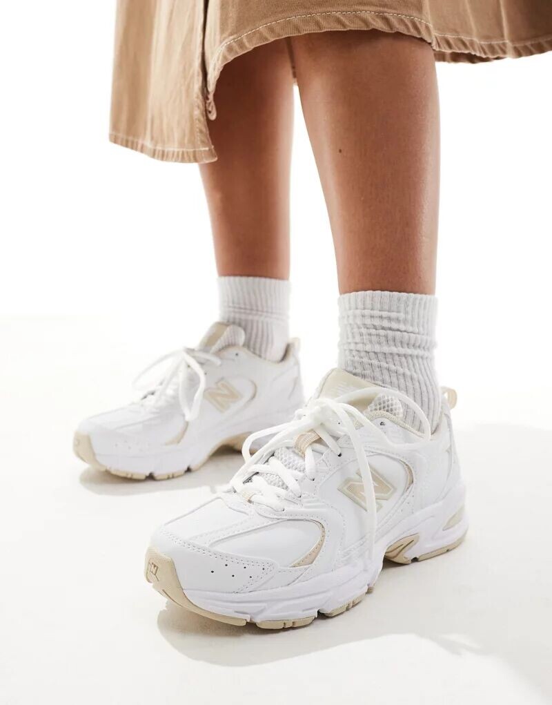 Бело-бежевые кроссовки New Balance 530, Бежевый, Бело-бежевые кроссовки New Balance 530
Бело-бежевые кроссовки New Balance 530, Бежевый, Бело-бежевые кроссовки New Balance 530