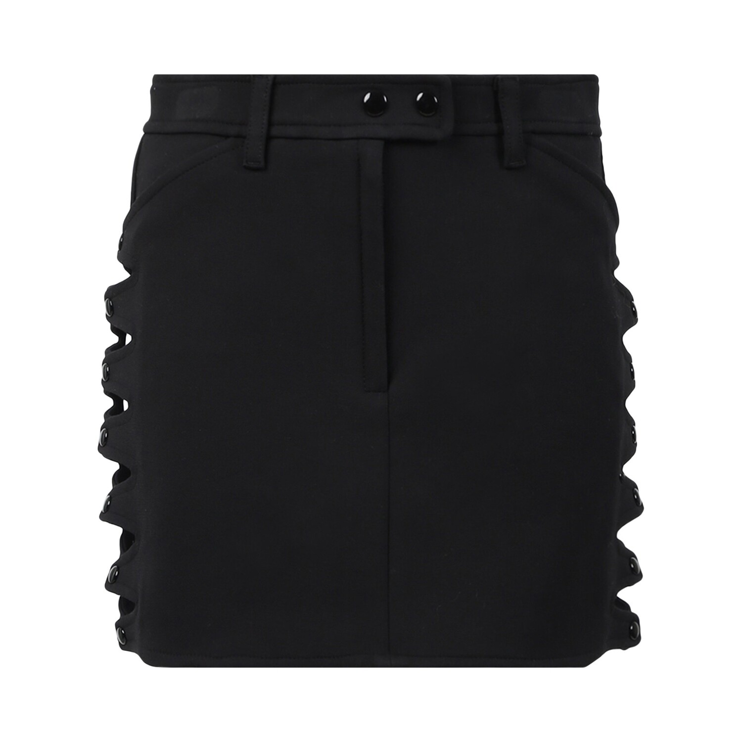 Юбка из эластичного крепа Courrèges с V-образным вырезом, цвет Черный
Юбка из эластичного крепа Courrèges с V-образным вырезом, цвет Черный