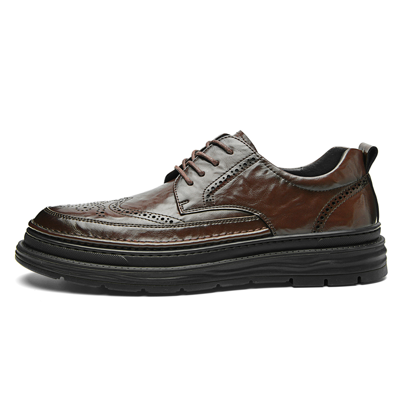 SEPTWOLVES Повседневные кожаные туфли мужские бизнес-коричневые, цвет Business Brown (Standard Leather Shoe Size) 
SEPTWOLVES Повседневные кожаные туфли мужские бизнес-коричневые, цвет Business Brown (Standard Leather Shoe Size)