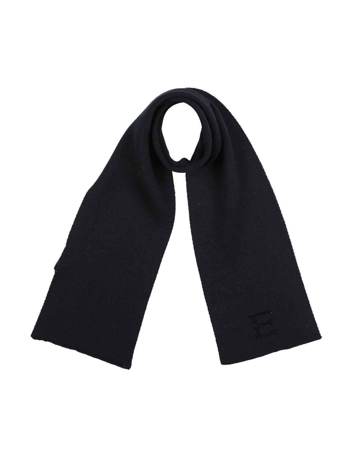 Шарф Ermanno Scervino Junior, черный 
Шарф Ermanno Scervino Junior, черный
