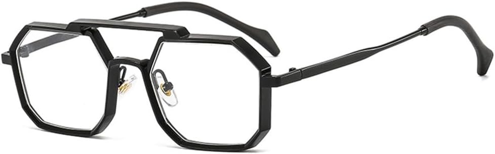 Ретро солнцезащитные очки для женщин и мужчин в стиле панк, многоугольные, модные, металлические, с прозрачными линзами, черные, красные, желтые, стильные, с защитой от УФ-излучения UV400 KTUCN, Black Clear
Ретро солнцезащитные очки для женщин и мужчин в стиле панк, многоугольные, модные, металлические, с прозрачными линзами, черные, красные, желтые, стильные, с защитой от УФ-излучения UV400 KTUCN, Black Clear