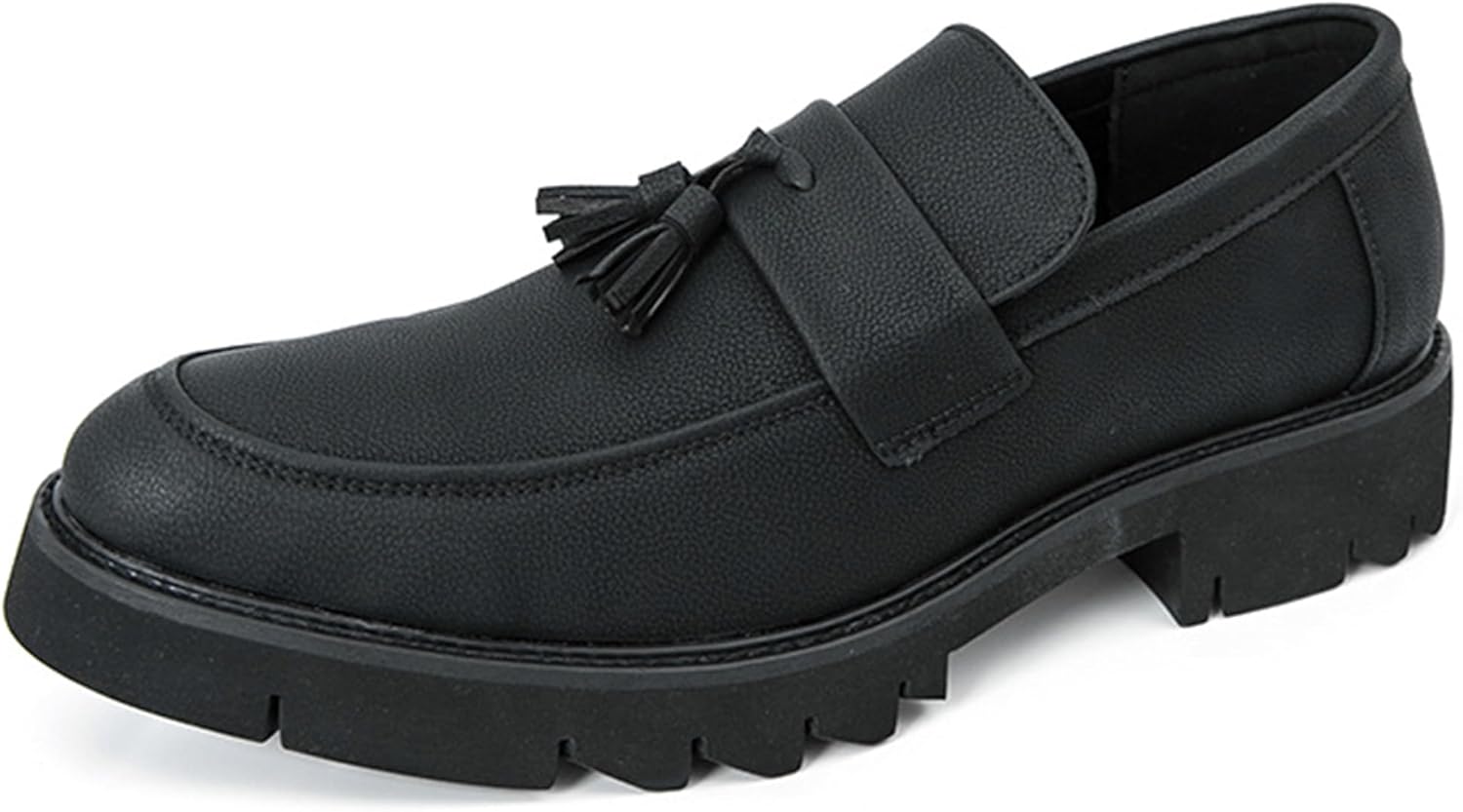 Мужские кожаные лоферы с кисточками на шнуровке, модные слипоны с рифленой подошвой и низким квадратным каблуком - бизнес-обувь, удобная для работы в офисе и повседневного ношения Ghibhna, черный
Мужские кожаные лоферы с кисточками на шнуровке, модные слипоны с рифленой подошвой и низким квадратным каблуком - бизнес-обувь, удобная для работы в офисе и повседневного ношения Ghibhna, черный