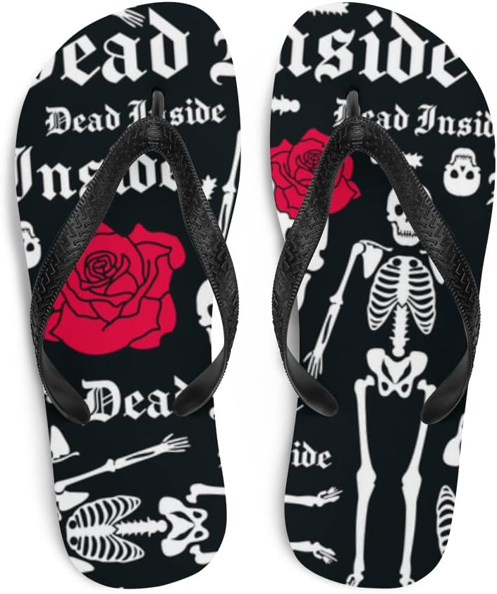 Универсальные шлепанцы для взрослых, удобные для пляжа/бассейна, Dead Inside Generic, белый
Универсальные шлепанцы для взрослых, удобные для пляжа/бассейна, Dead Inside Generic, белый