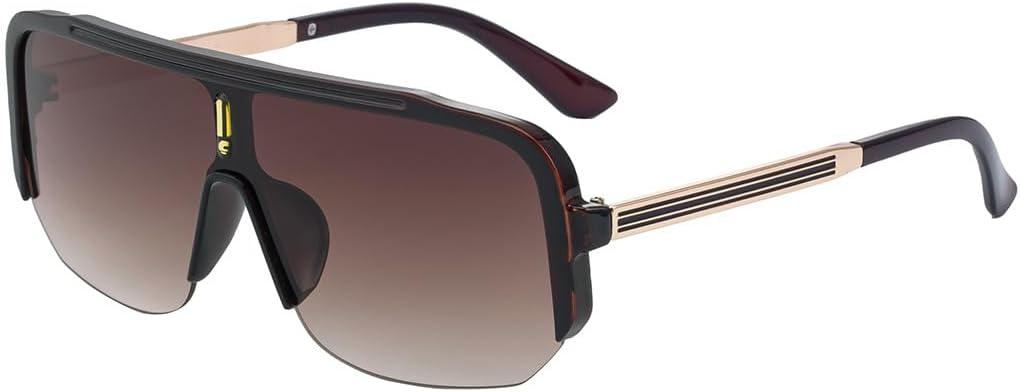 Мужские спортивные солнцезащитные очки в полуободковой оправе - защита от солнца UV400, подходят для езды на велосипеде и активного отдыха на открытом воздухе GFYFJXJT, C2
Мужские спортивные солнцезащитные очки в полуободковой оправе - защита от солнца UV400, подходят для езды на велосипеде и активного отдыха на открытом воздухе GFYFJXJT, C2