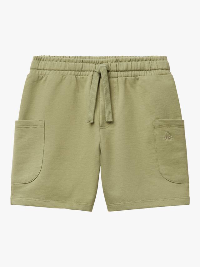 Детские хлопковые карго-шорты с кулиской Benetton, Olive Green
Детские хлопковые карго-шорты с кулиской Benetton, Olive Green