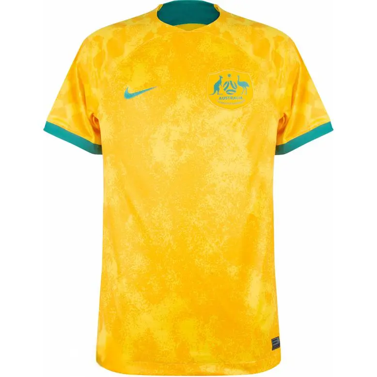 Футболка для домашнего стадиона Австралии 2022/23 Dri-FIT Nike, цвет Gold
Футболка для домашнего стадиона Австралии 2022/23 Dri-FIT Nike, цвет Gold
