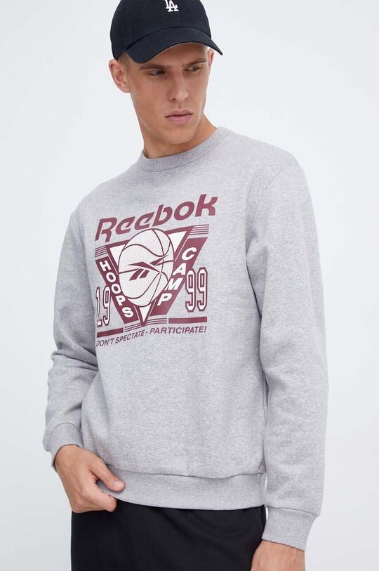 Толстовка Basketball Reebok, серый
Толстовка Basketball Reebok, серый