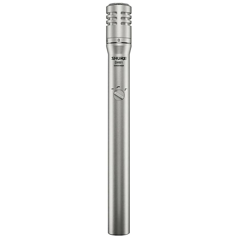 Конденсаторный микрофон Shure SM81 Small Diaphragm Cardioid Condenser Microphone
Конденсаторный микрофон Shure SM81 Small Diaphragm Cardioid Condenser Microphone