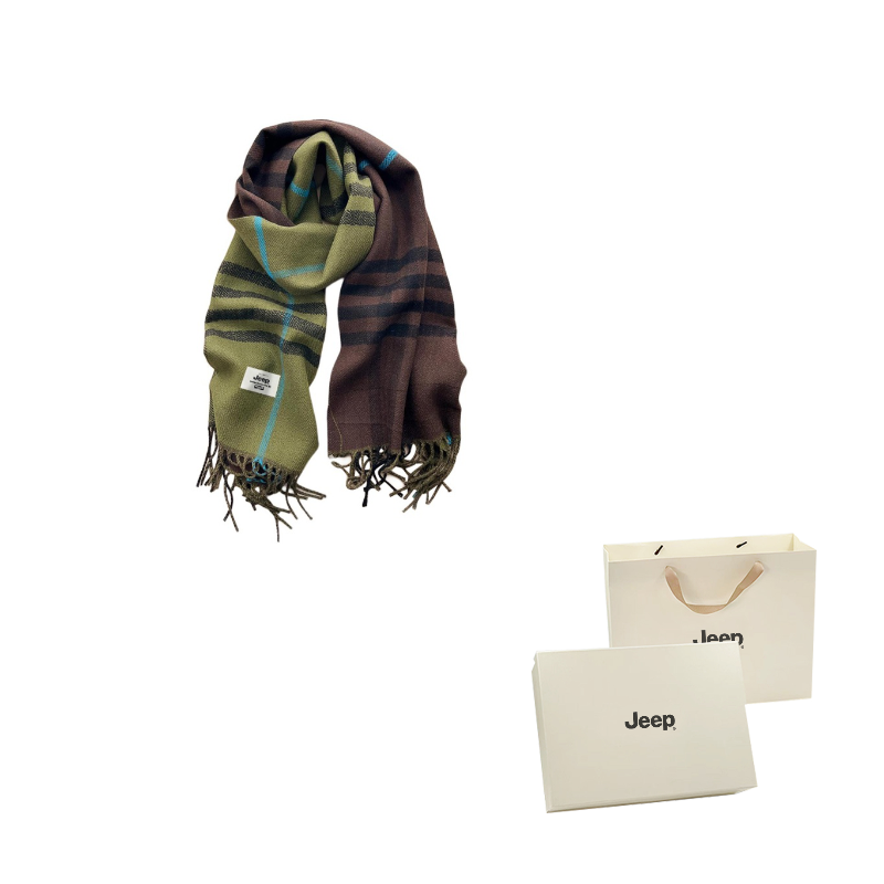 Шарф из полиэстера Unisex Jeep, зеленый coffee
Шарф из полиэстера Unisex Jeep, зеленый coffee