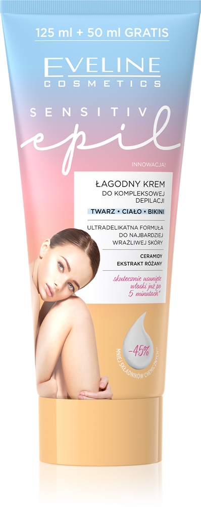 Крем для депиляции чувствительной кожи Eveline Cosmetics, 175 мл
Крем для депиляции чувствительной кожи Eveline Cosmetics, 175 мл