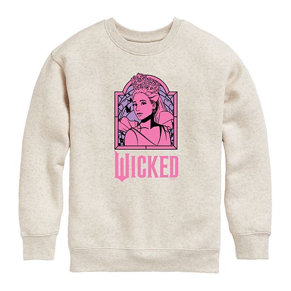Детская толстовка Wicked for Good Glinda Stained Glass Crew Fleece Licensed Character, Natural
Детская толстовка Wicked for Good Glinda Stained Glass Crew Fleece Licensed Character, Natural