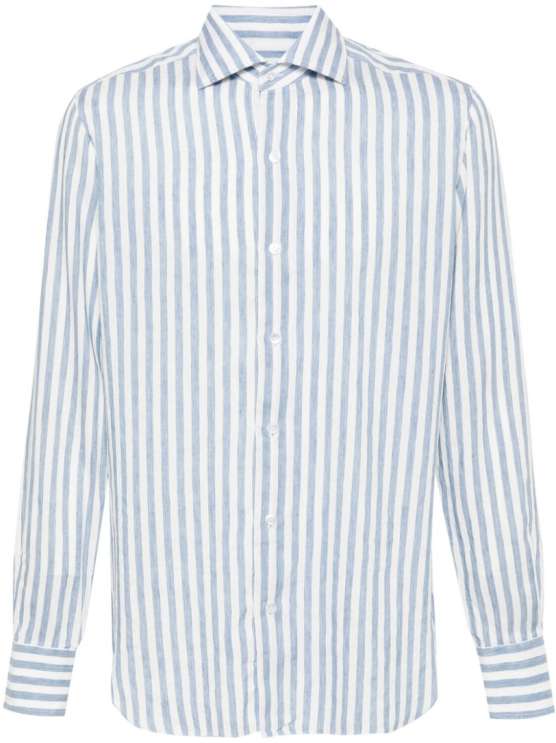 Barba полосатая рубашка с отложным воротником, синий
Barba полосатая рубашка с отложным воротником, синий