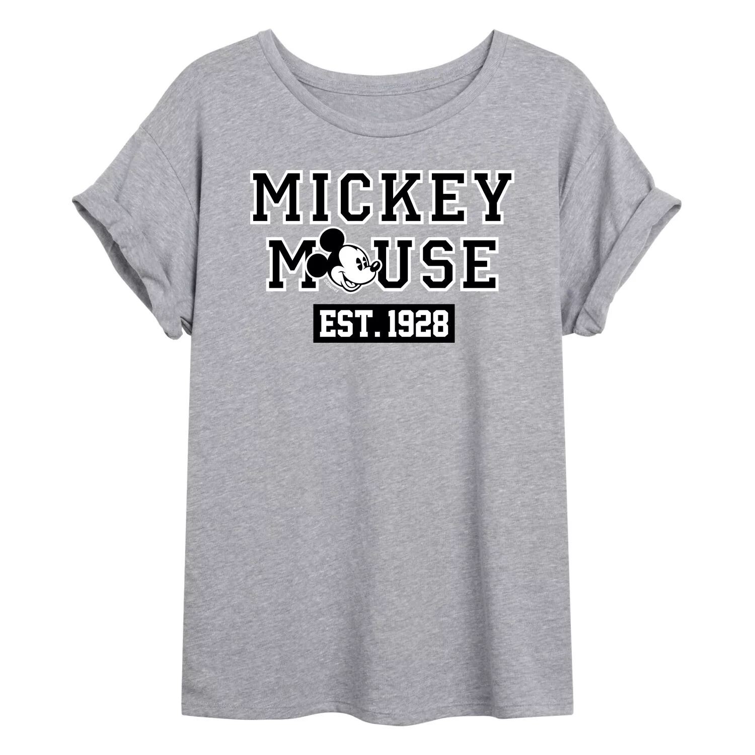 Детская футболка Disney's Mickey Mouse с изображением Микки 1928 года и струящимся рисунком Disney
Детская футболка Disney's Mickey Mouse с изображением Микки 1928 года и струящимся рисунком Disney