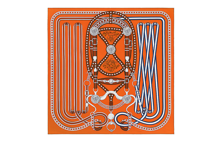 HERMES Шёлковый шарф карамельный, Caramel
HERMES Шёлковый шарф карамельный, Caramel