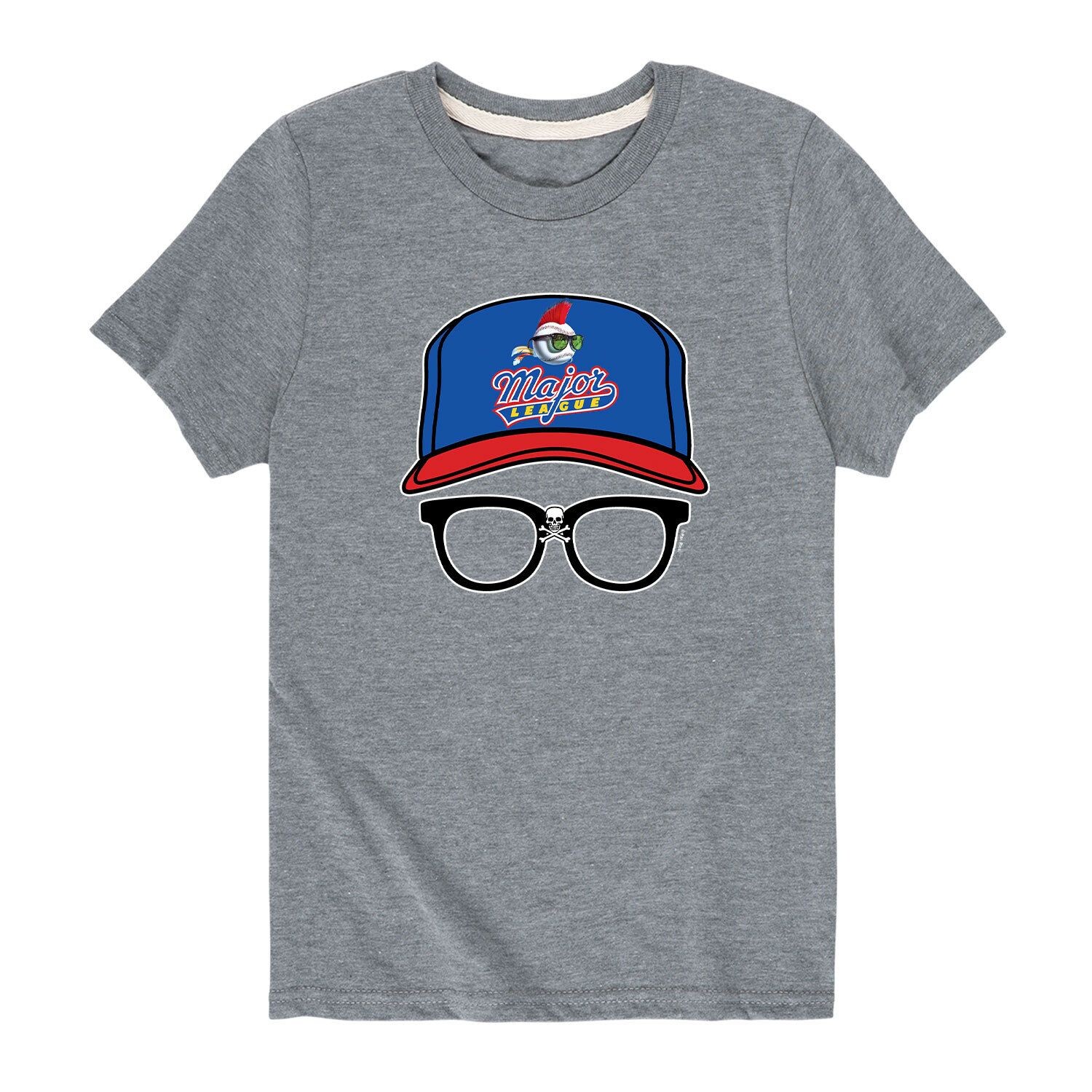 Футболка с изображением кепки и очков Высшей лиги для мальчиков 8–20 лет Licensed Character, серый 
Футболка с изображением кепки и очков Высшей лиги для мальчиков 8–20 лет Licensed Character, серый