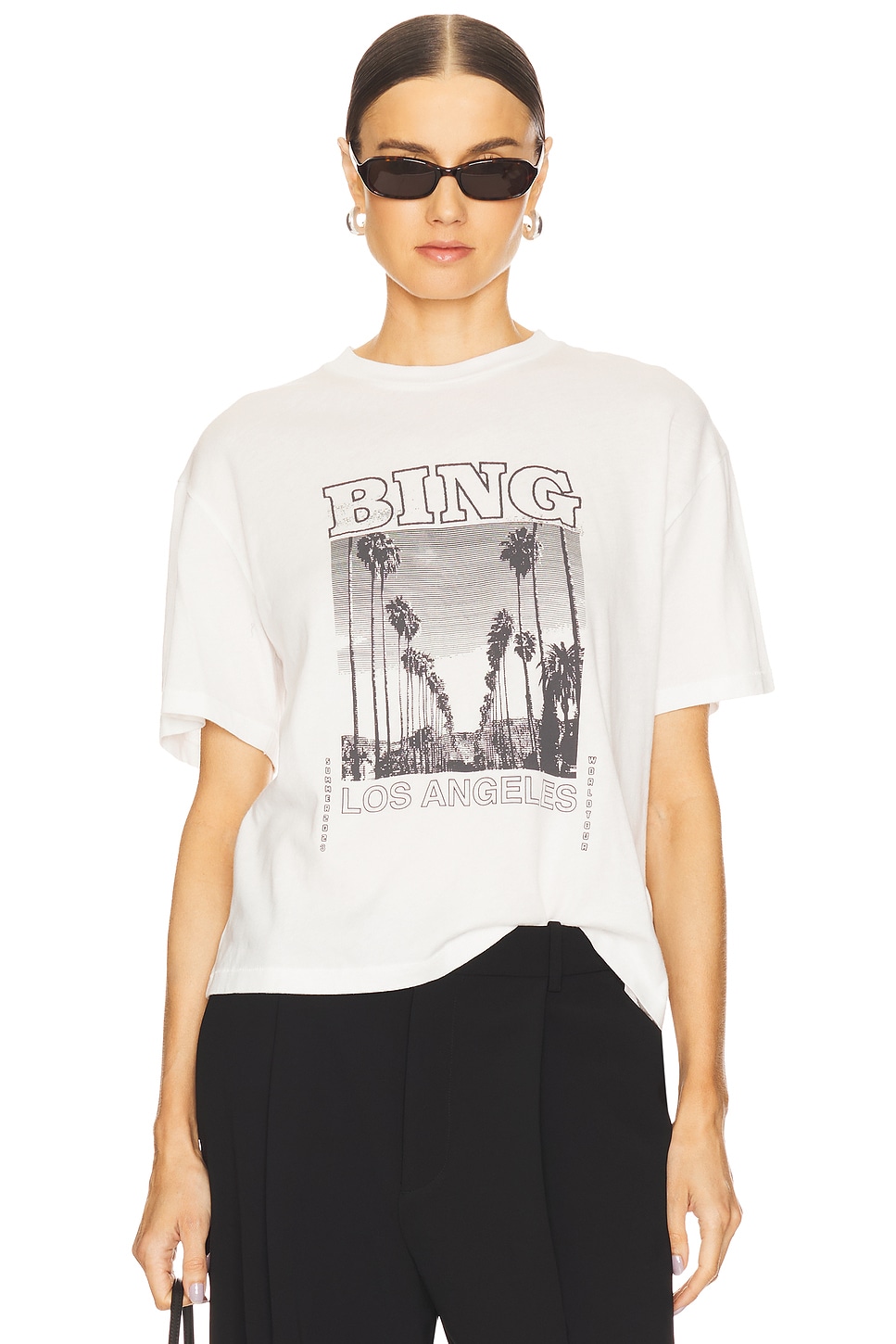 Футболка с туром "Louis Bing" Anine Bing, ivory
Футболка с туром "Louis Bing" Anine Bing, ivory