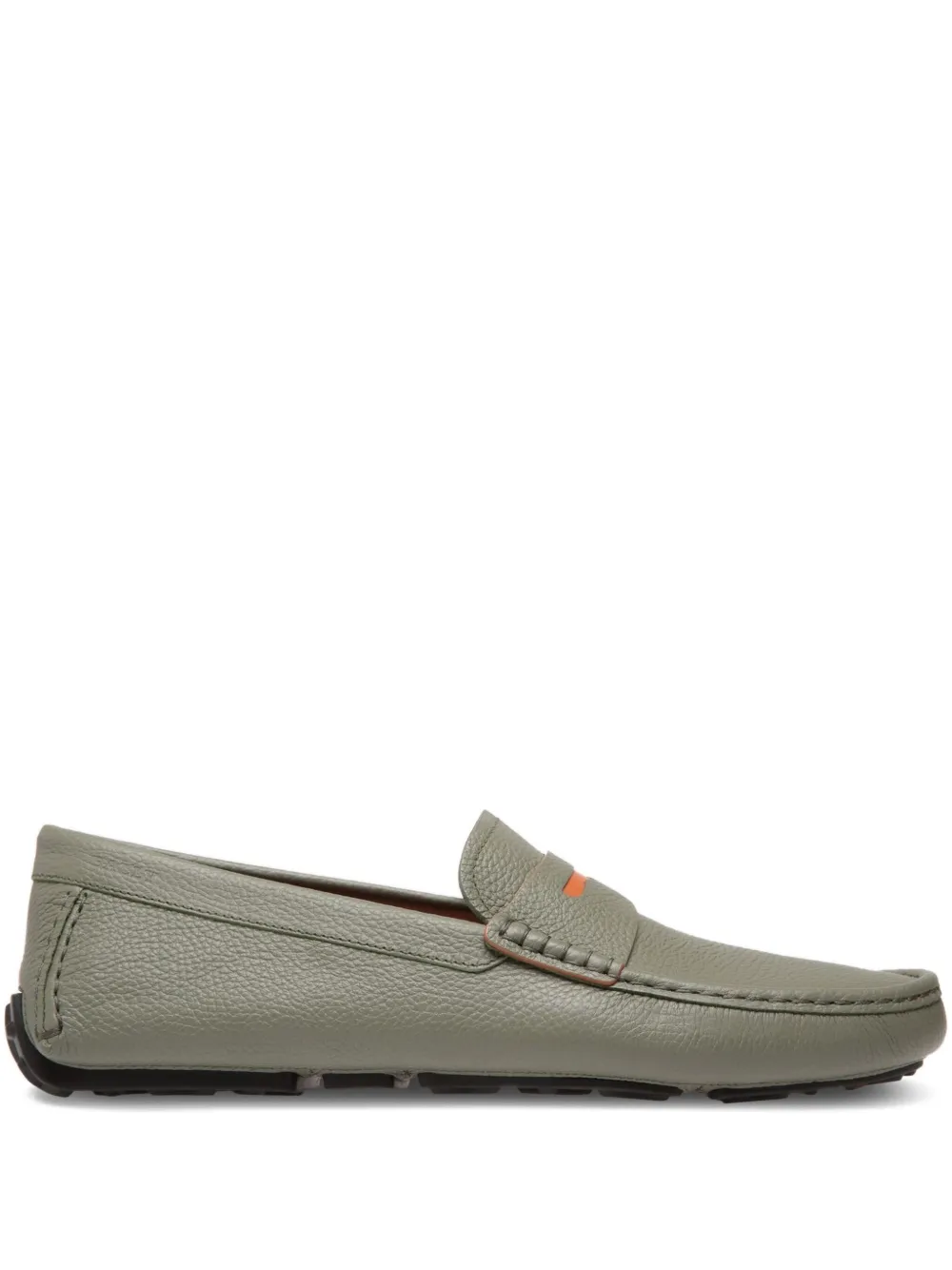 Лоферы из зернистой кожи Bally, зеленый
Лоферы из зернистой кожи Bally, зеленый