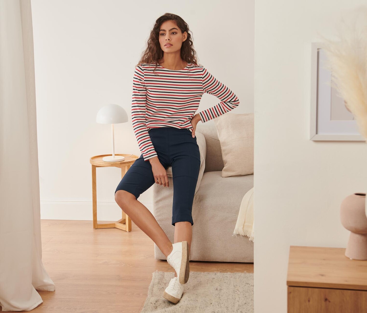 Брюки стрейч 3/4 Tchibo, темно-синий
Брюки стрейч 3/4 Tchibo, темно-синий