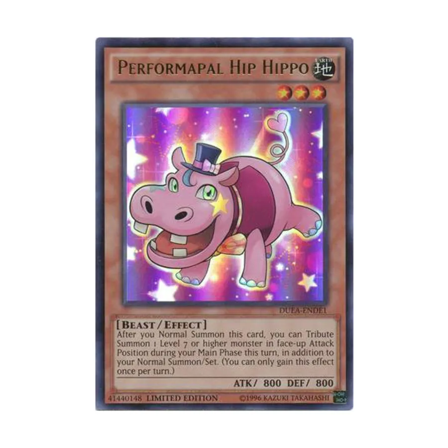 CCG Performanceapal Hip Hippo (Ультра редкий), Yu-Gi-Oh - Promo - Deluxe Edition - Singles
CCG Performanceapal Hip Hippo (Ультра редкий), Yu-Gi-Oh - Promo - Deluxe Edition - Singles